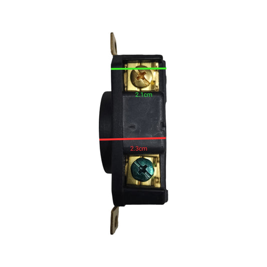Grippes 20A Twist Lock Outlet 2P+E (3P) 250V NEMA L6 WJ6322B