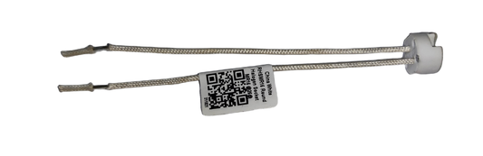Halogen Pin Type Socket GY5.3 Round 100W lighting installation accessory with wires and white base