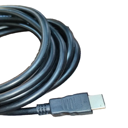 Grippes HDMI 1.4V male to male cord 3 Meters with black flexible cable and connector