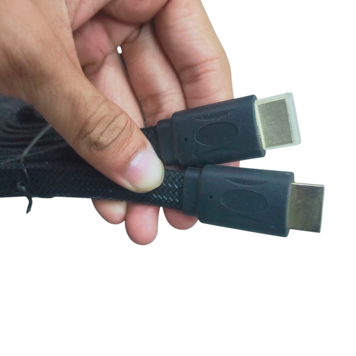 Durable HDMI grippes cable with two HDMI connectors for secure connections and high-quality video transfer