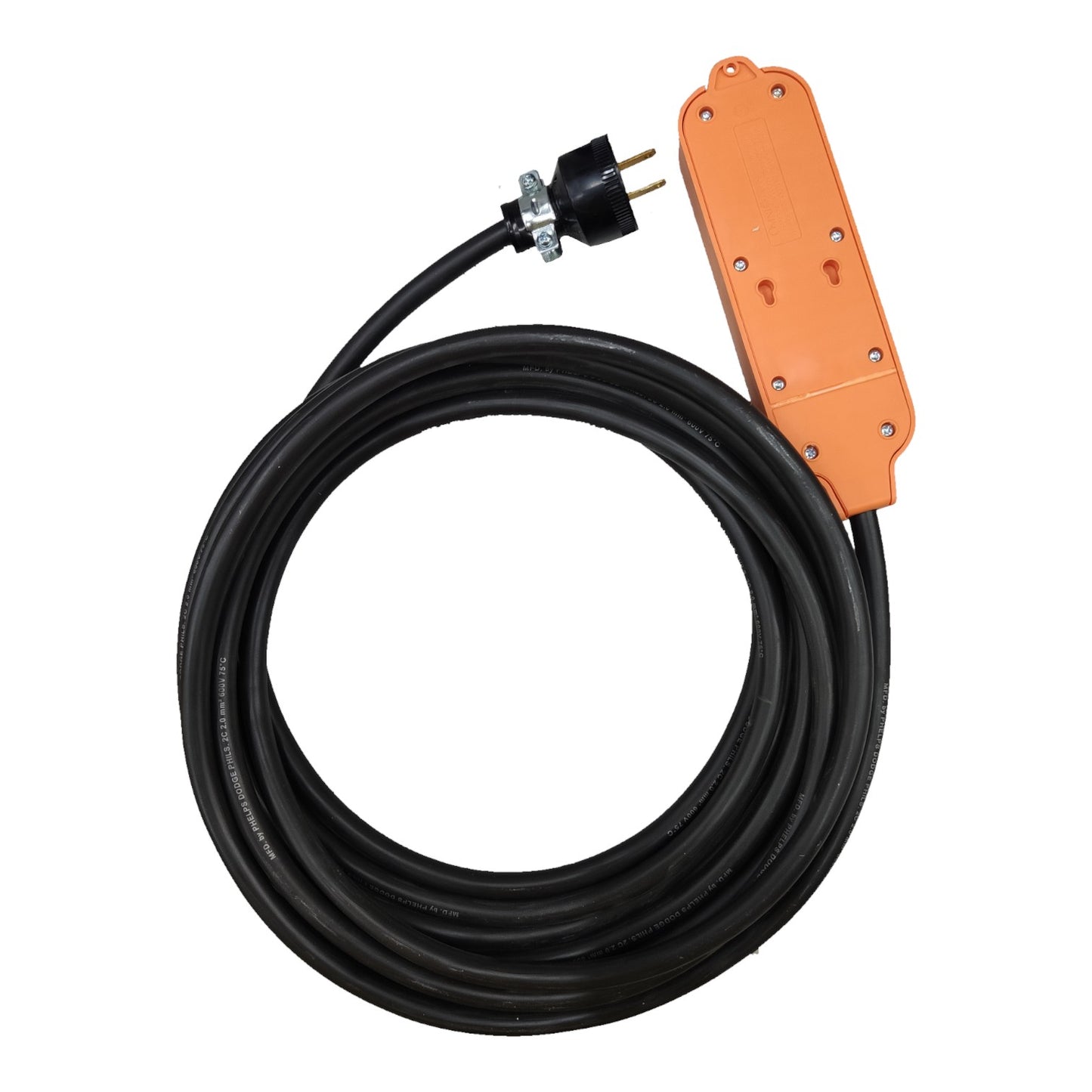 Omni 3 Gang Heavy Duty Extension Cord Universal With Ground Royal Cord Extension Outlet with Eagle Plug 1723 15A 250V, Extension Leads Heavy Duty PDRC- 14/2 16/2