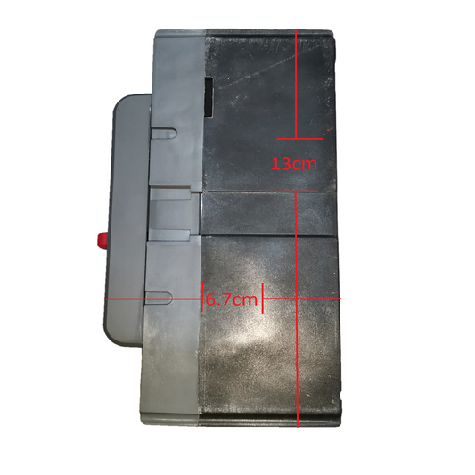 Himel 63A 3 pole circuit breaker with clear dimensions for electrical installations and repairs