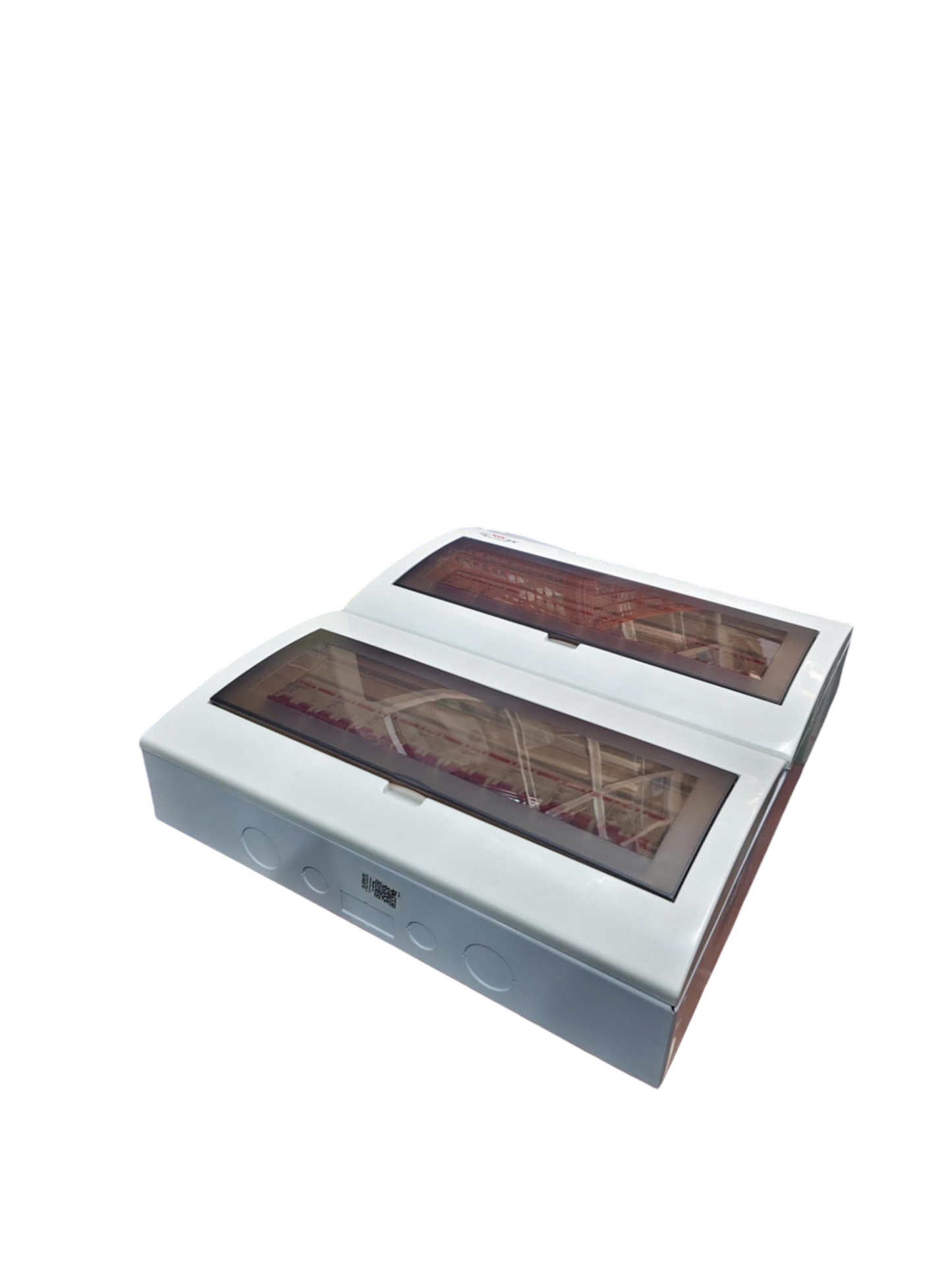 Himel HDB Breakers Panel Board 50A 2 Pole white electrical distribution box with transparent cover