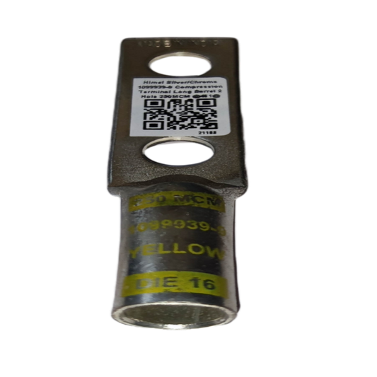 Utilux 1099939-9 Terminal Lugs Compression Type electrical circuitry part with yellow labeling