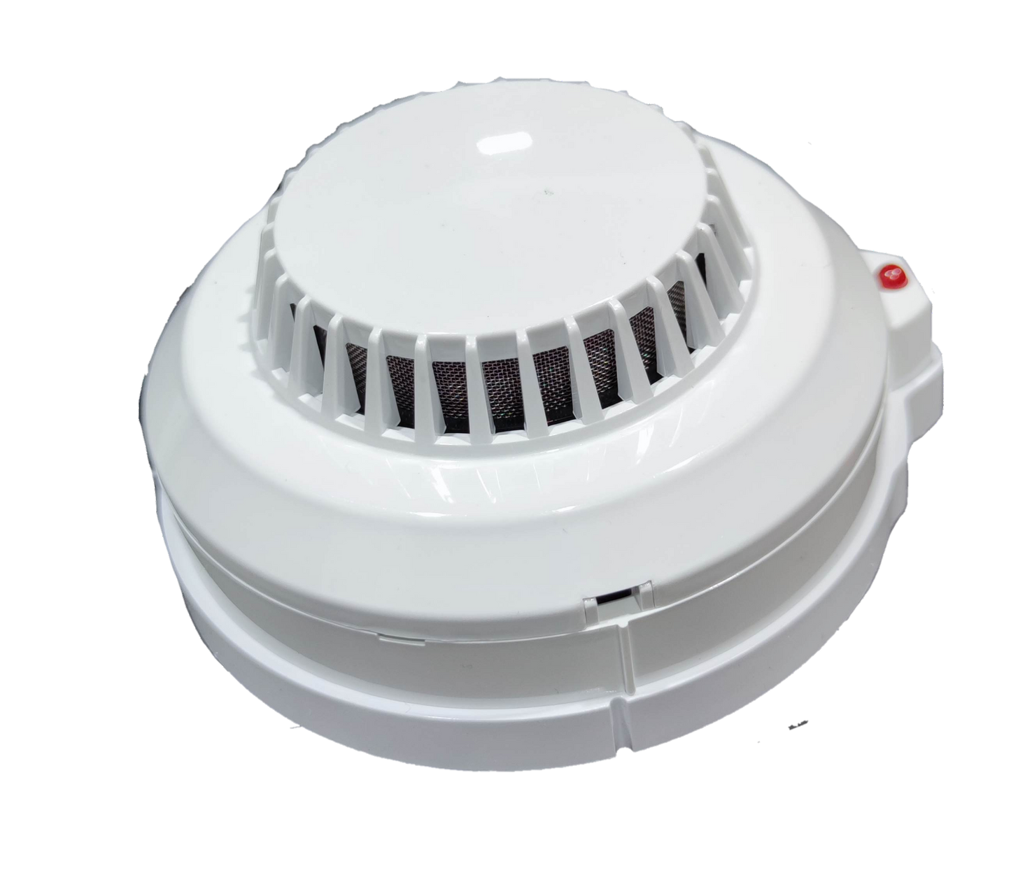 White Smoke Alarm 24V DC Horing LIH smoke detector for fire safety and early warning