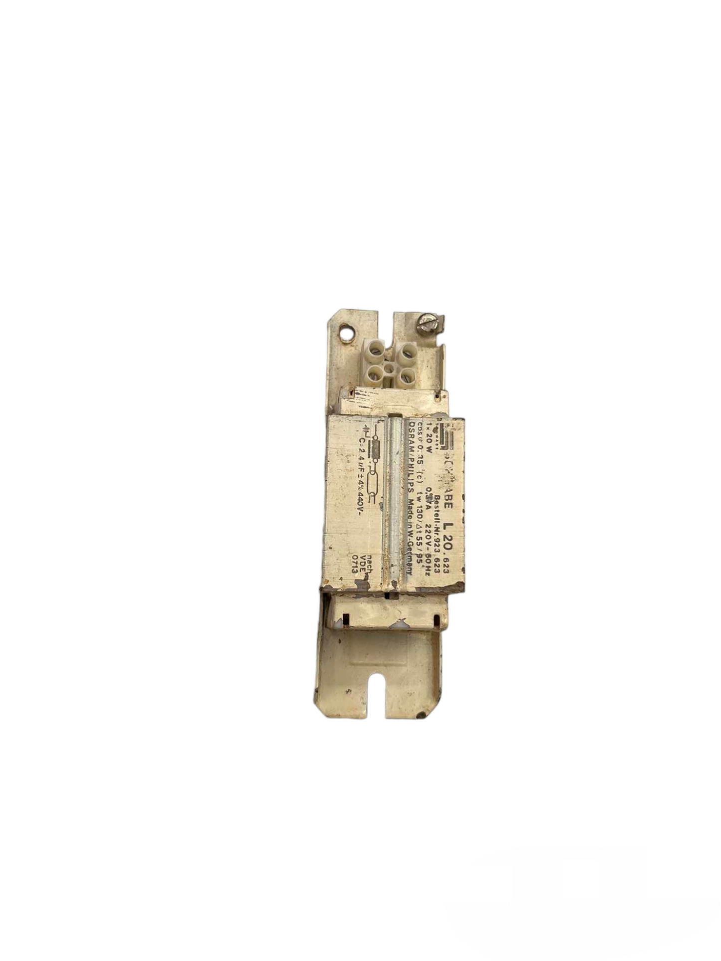 GE fluorescent magnetic ballast 220V electrical circuitry part for lighting