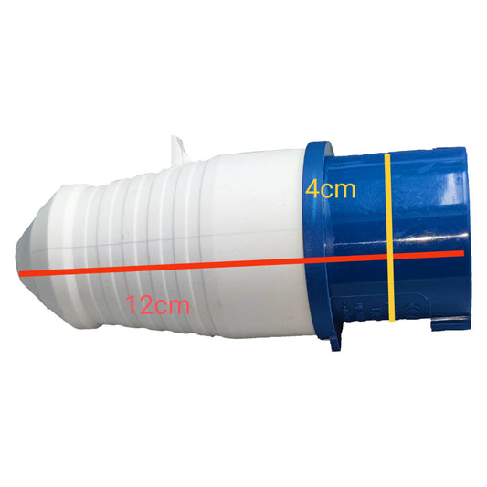 Grippes 16A 2P+E Industrial Plug 6h 380V-415V IP44 ( 3 Pins) IEC309-2 # 013