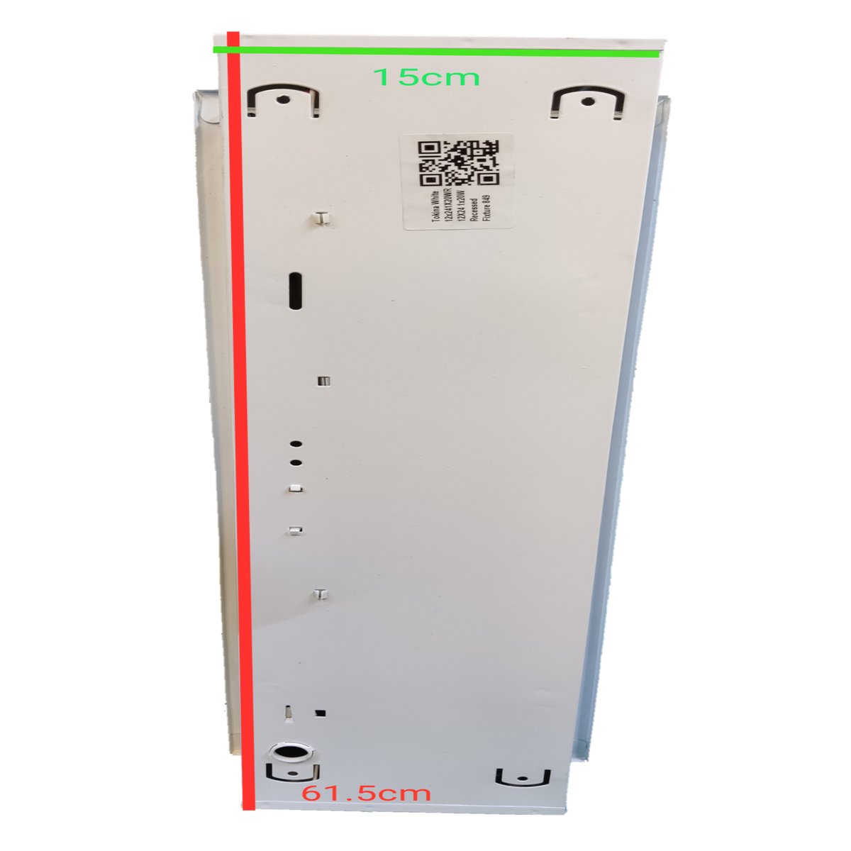 Tokina industrial aluminum reflector light fixture panel with multiple mounting points