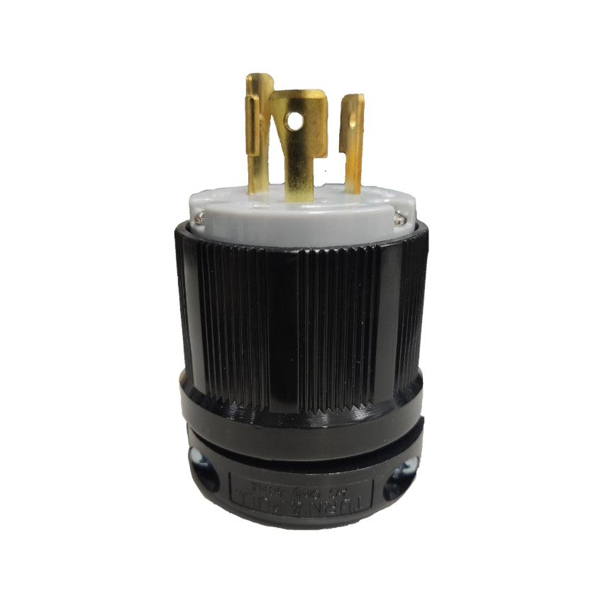 Grippes industrial grade 250V twistlock plug featuring durable design for secure electrical connections