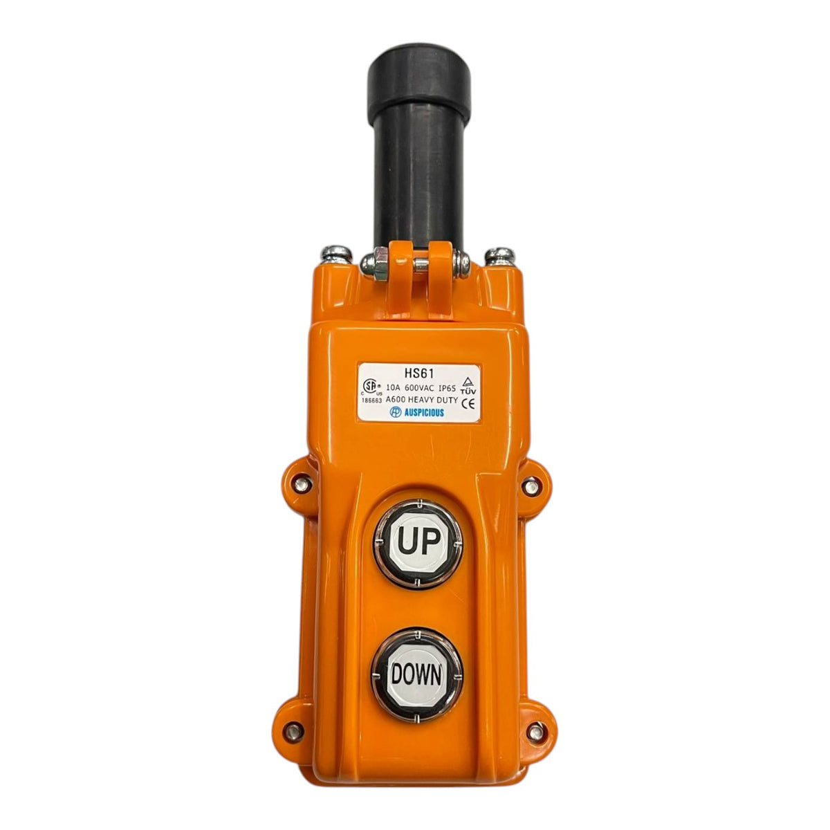 Auspicious Industrial Hoist Push Button Switch, Up and Down Button