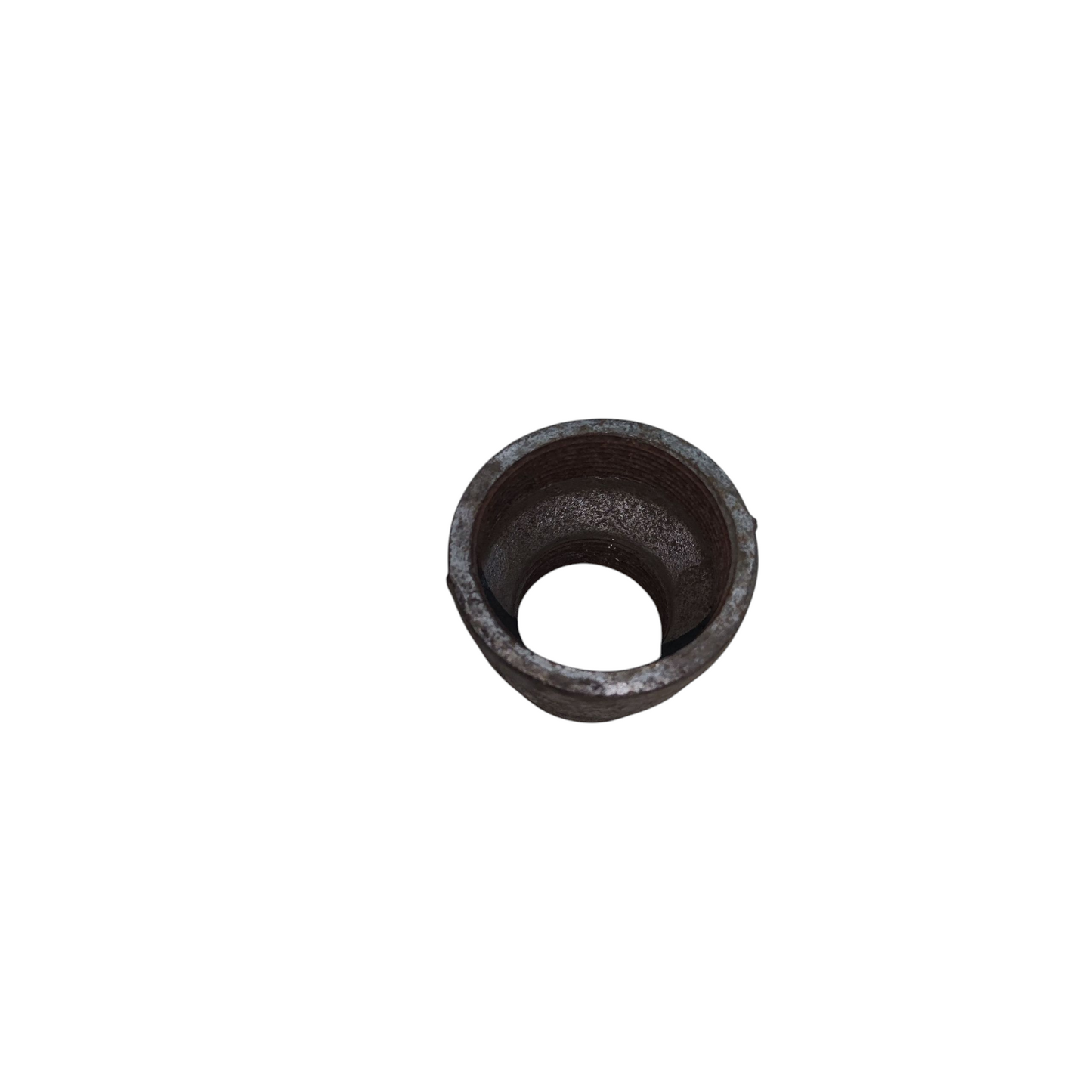 Cast iron Water Pipe Reducer 2 Inches Female plumbing fitting with rough finish for pipe connections