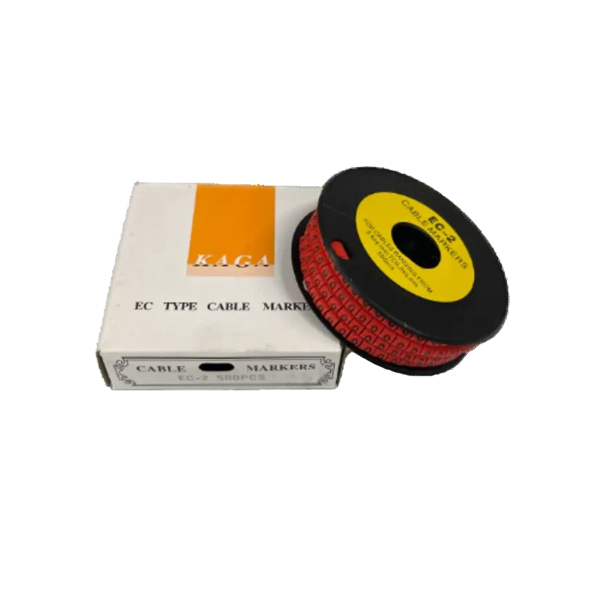 Grippes 500pcs Cable Marker Red for organized electrical and cable management