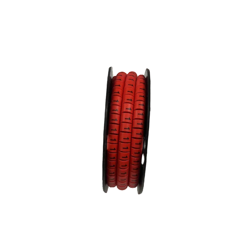 Grippes Cable Marker Red - 1 - 350pcs for efficient cable identification and management