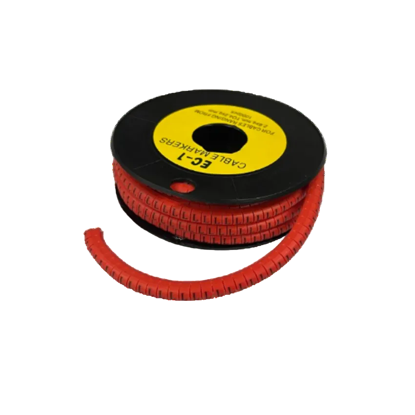 Grippes Cable Marker Red L - 1000pcs roll designed for efficient cable management and organization