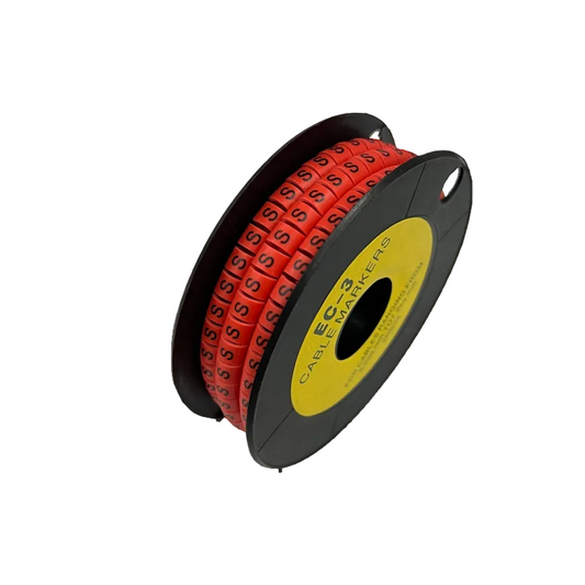 Grippes Cable Marker S - Red for organized cable management and easy identification
