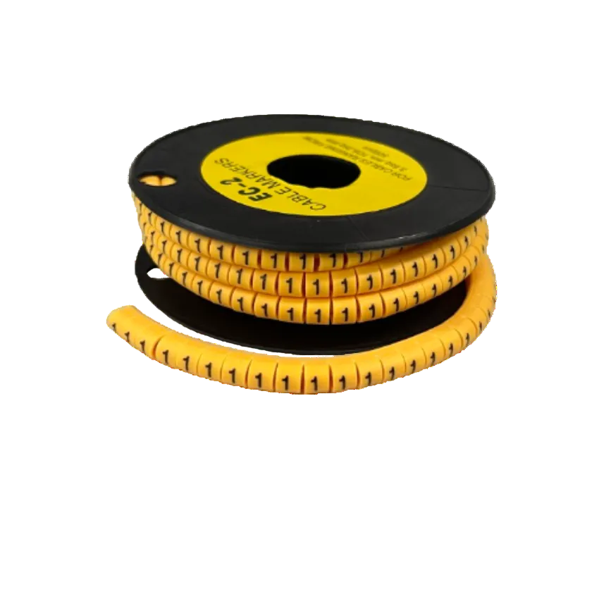 Grippes spool of flexible yellow numbered cable markers Cable Marker Yellow - 1. Use this keyword in the exact form it is provided.