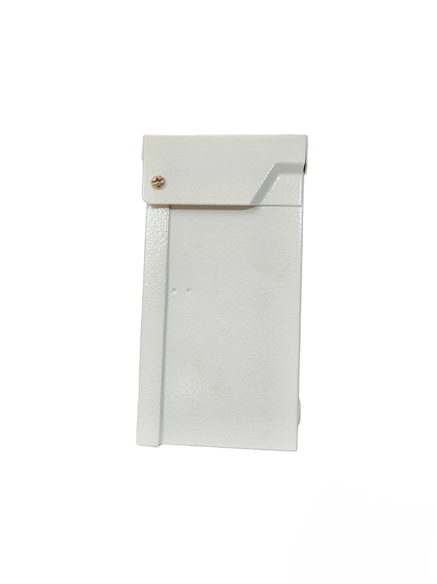 Koten weatherproof MCB enclosure box white metal hinged cover for outdoor miniature circuit breakers