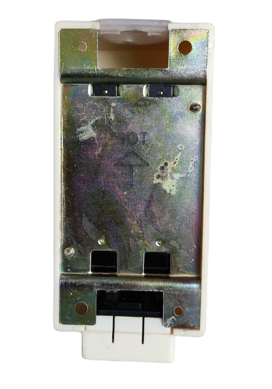 Koten 100A 2Pole Circuit Breaker with Enclosure showing metal mounting plate and white plastic casing
