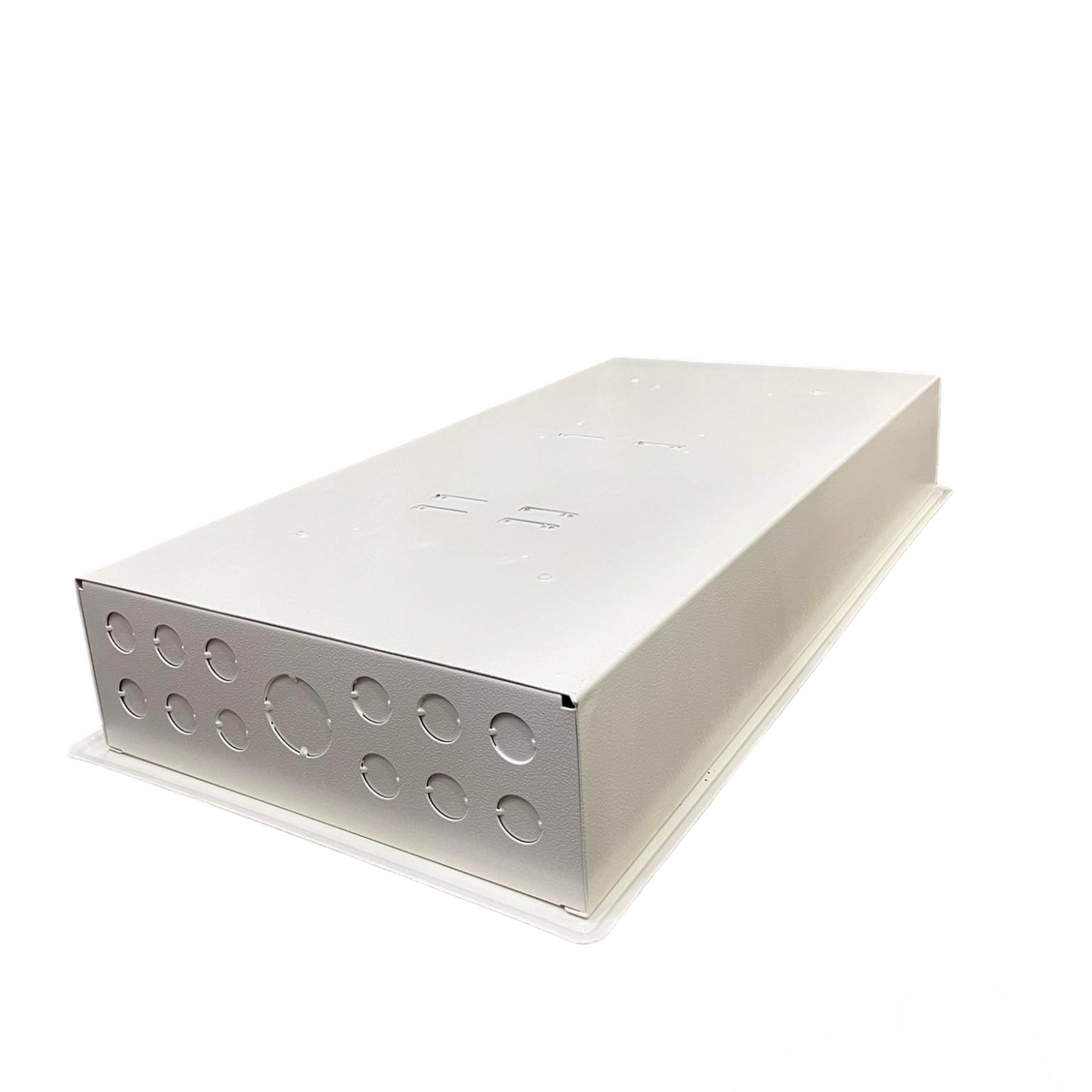 Koten 125a Panel Board with 10 Branches Bolt-on Breaker white metal enclosure with knockout holes