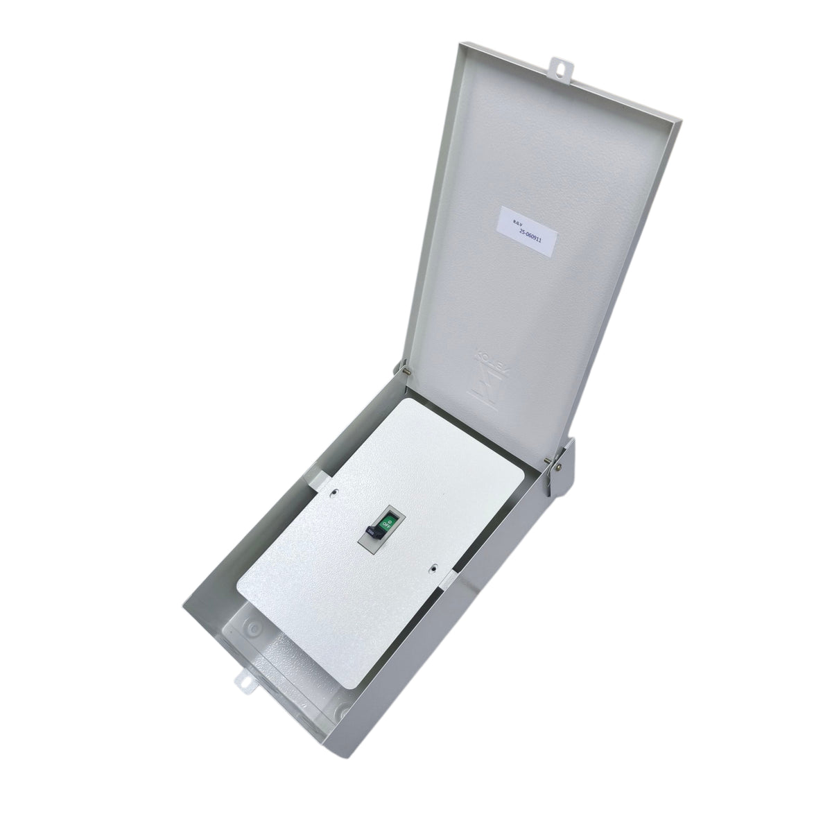 Koten 175A 2P MCCB weatherproof enclosed panel box with removable front cover