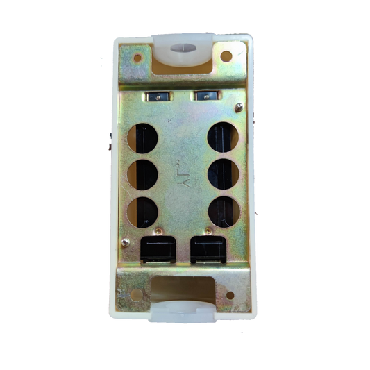 Koten 20A circuit breaker with enclosure showing metal mounting plate and connection points