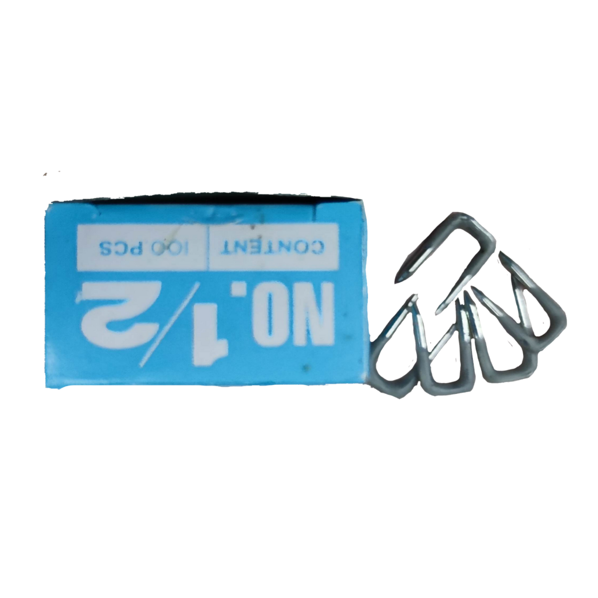 KS insulated staple approximated box with metal cable management staples for securing wires