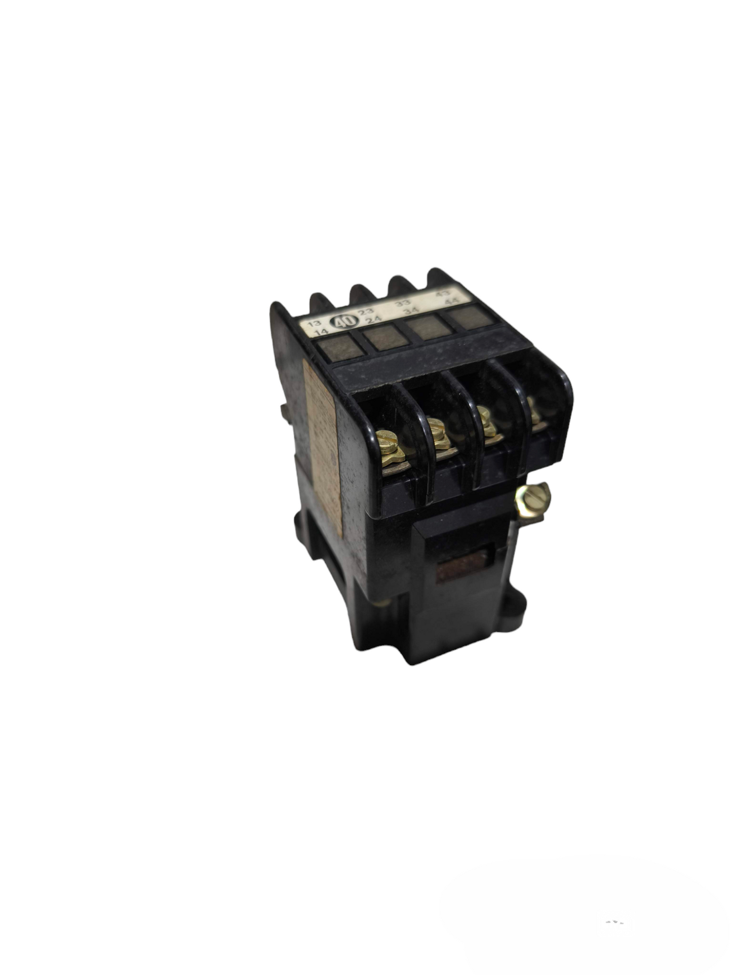 Siemens Magnetic Contactor 4NO 10A 220V in black compact design for power control