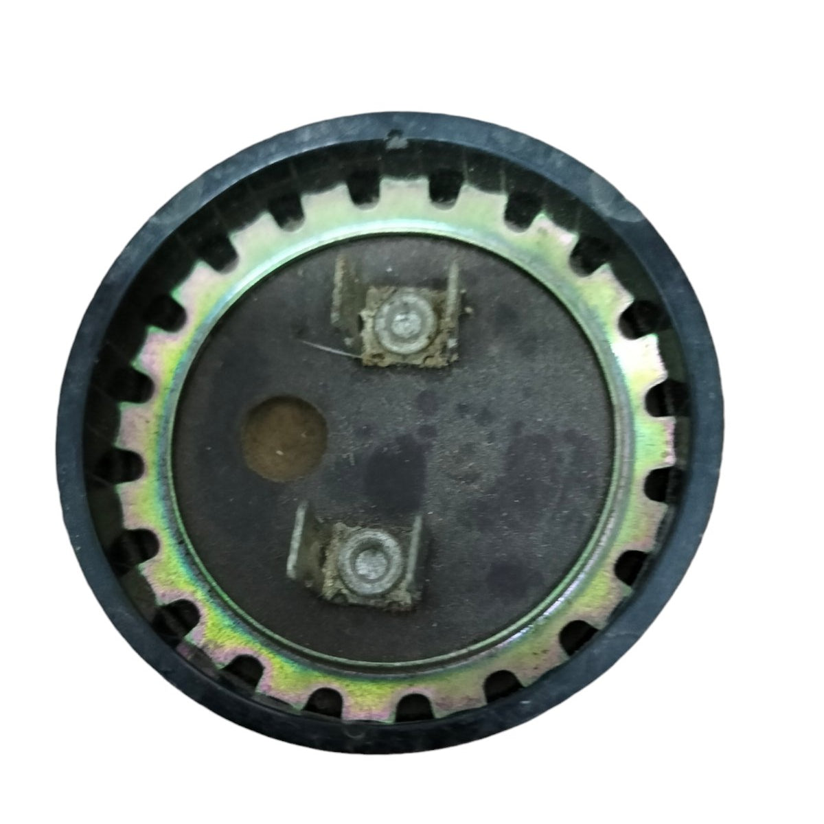 Mallory Starting Capacitor 250-300 MFD 330 VAC electrical circuitry part with metal terminals