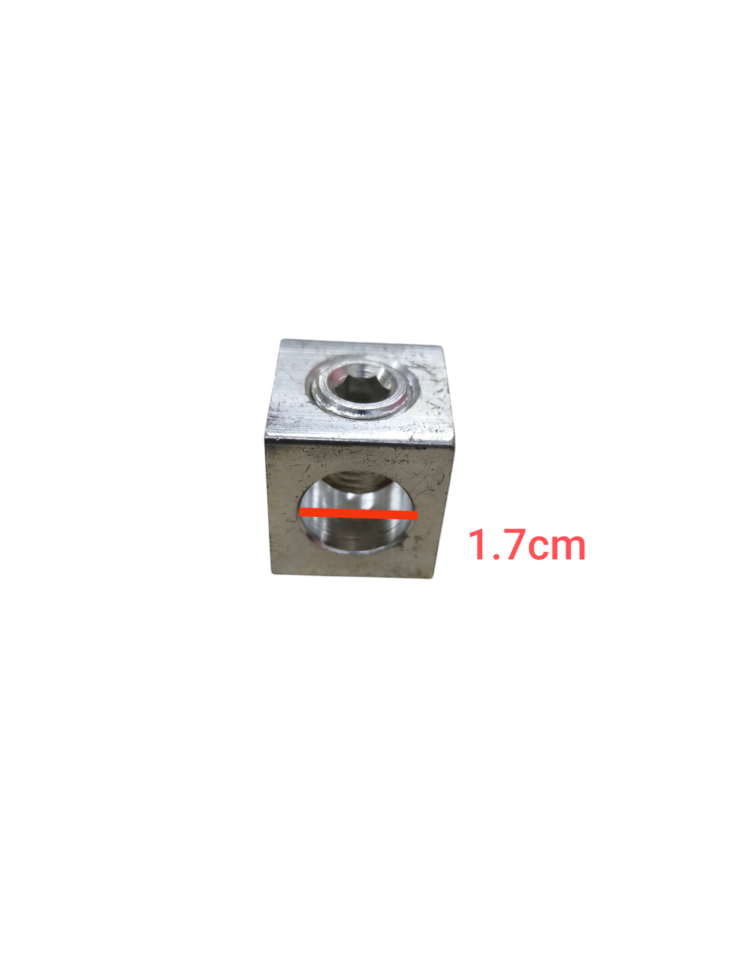 Mcgill Mechanical Lugs MGLA-350 350MCM silver metal electrical connector with 1.7cm dimension