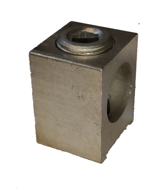 Electx Electrical Supply Mechanical Lug 1 Holes AWG 6 metal connector for electrical circuitry