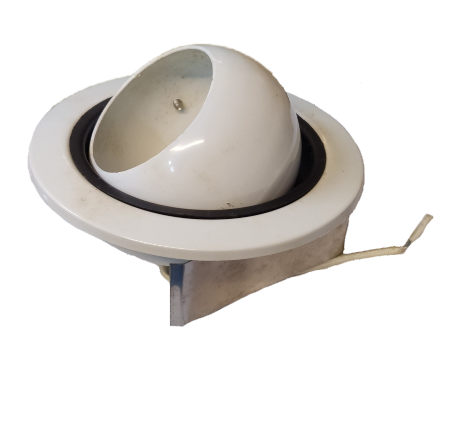 MR16 G23 pinlight housing 5A 220V 4 Inches in sleek white design for modern lighting installations