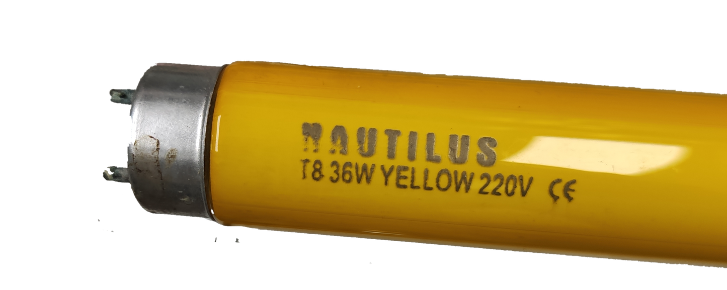 Nautilus 36W Fluorescent Tube Color Yellow T8 220V for bright yellow lighting