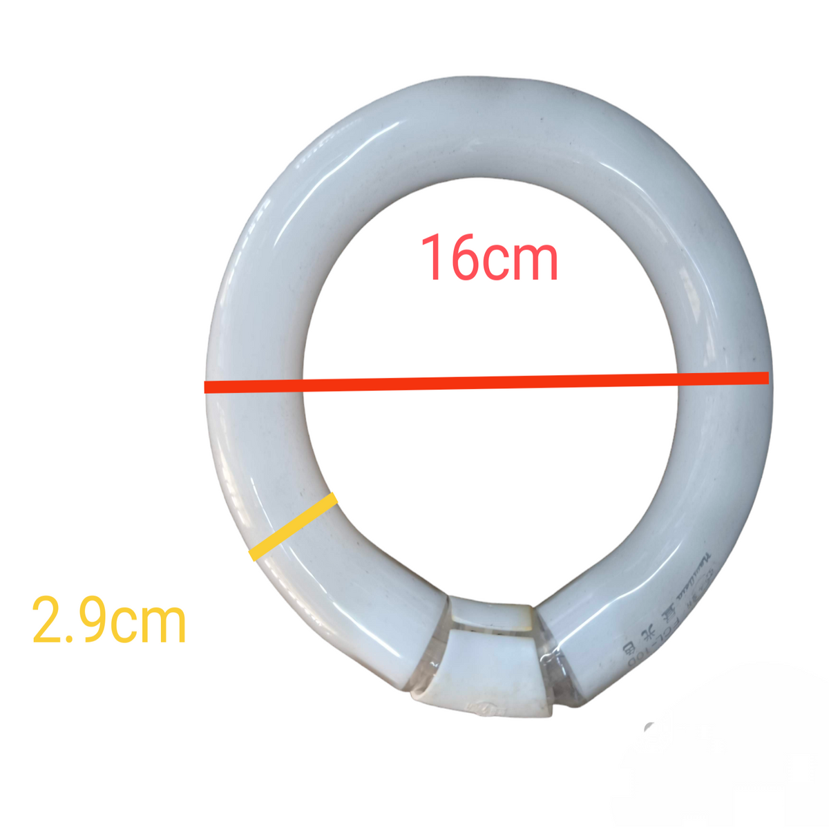10W T9 circular fluorescent tube compact bulb with 16cm diameter and 2.9cm width from Taiwan