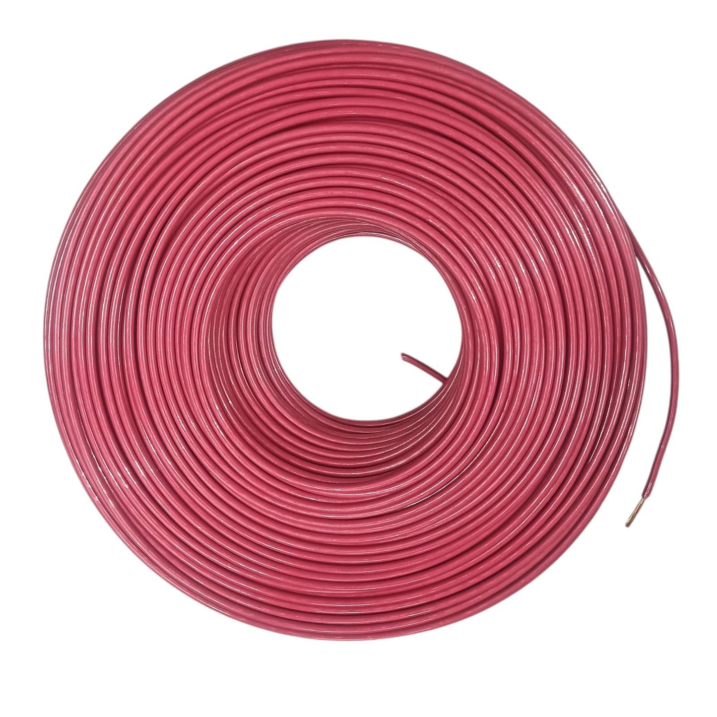 Omega 8.0mm THHN Wire AWG 8 Red coiled electrical wire for wiring and electrical projects