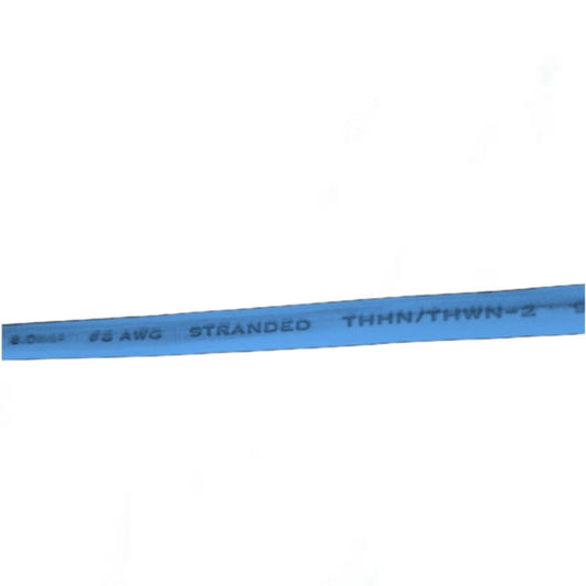 Phelps Dodge Omega AWG 8 Stranded wire Blue used for electrical wiring and connections