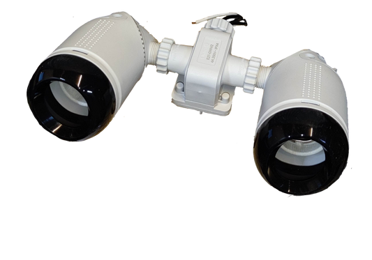 Omni garden lamp holder 2 x E27 with durable design for outdoor lighting solutions