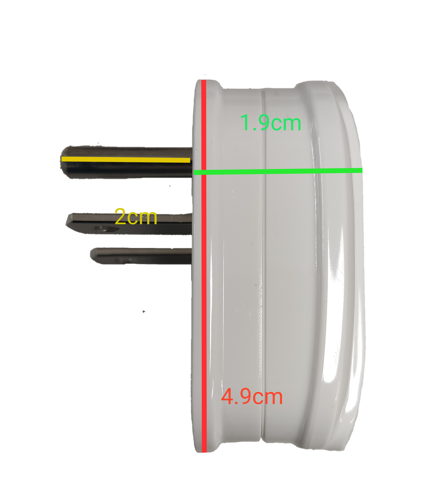 Omni tandem plug 20A Aircon Plug with three prongs for secure electrical connections