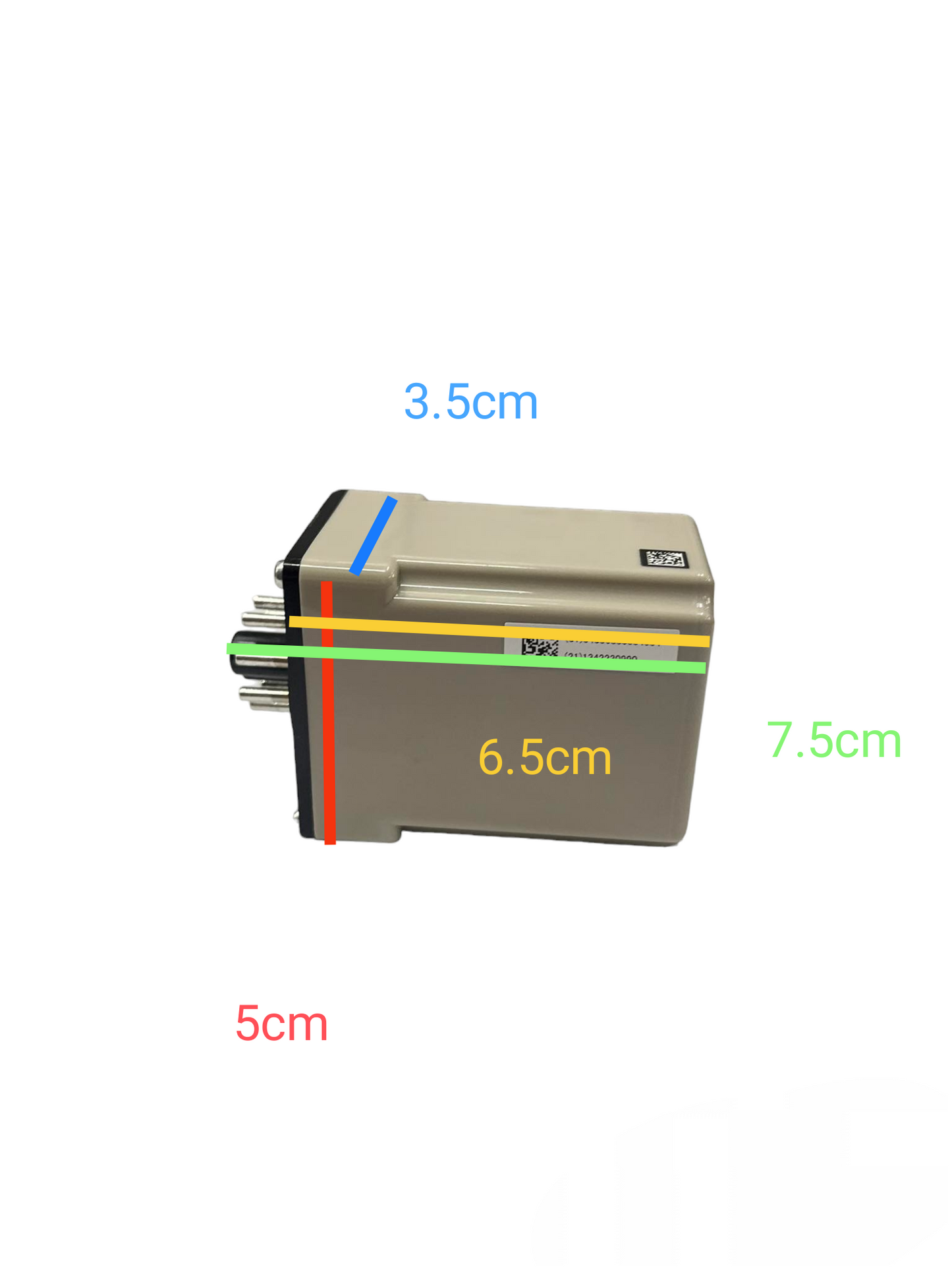 Omron Phase Reversal Relay 220V 8 Pins with compact design and multiple pin connections