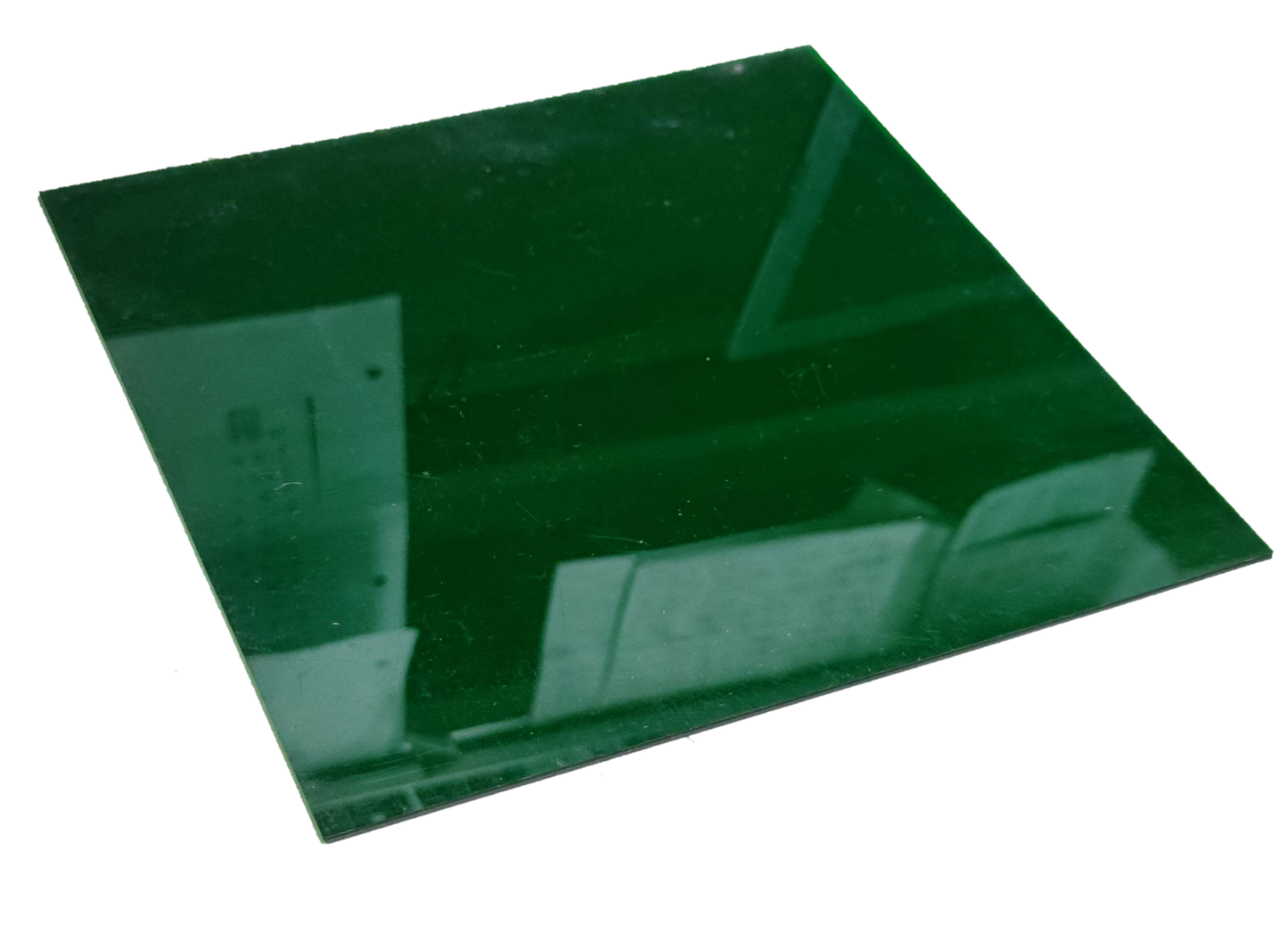 Electx Electrical Supply Optical Filter Green 20.5cm x 20.5cm square glass sheet for seasonal decorative use