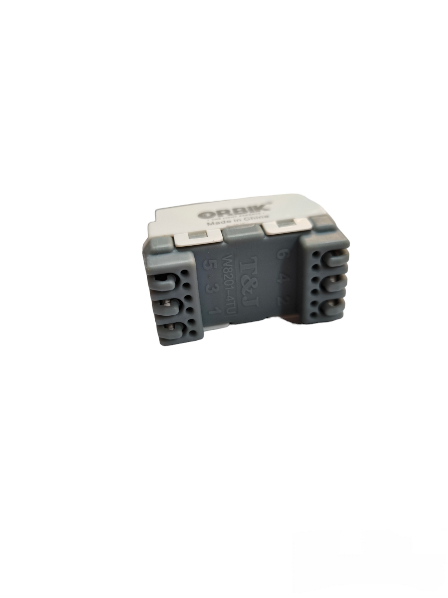 T&J Telephone Outlet 4C connector module for power points and switches installation