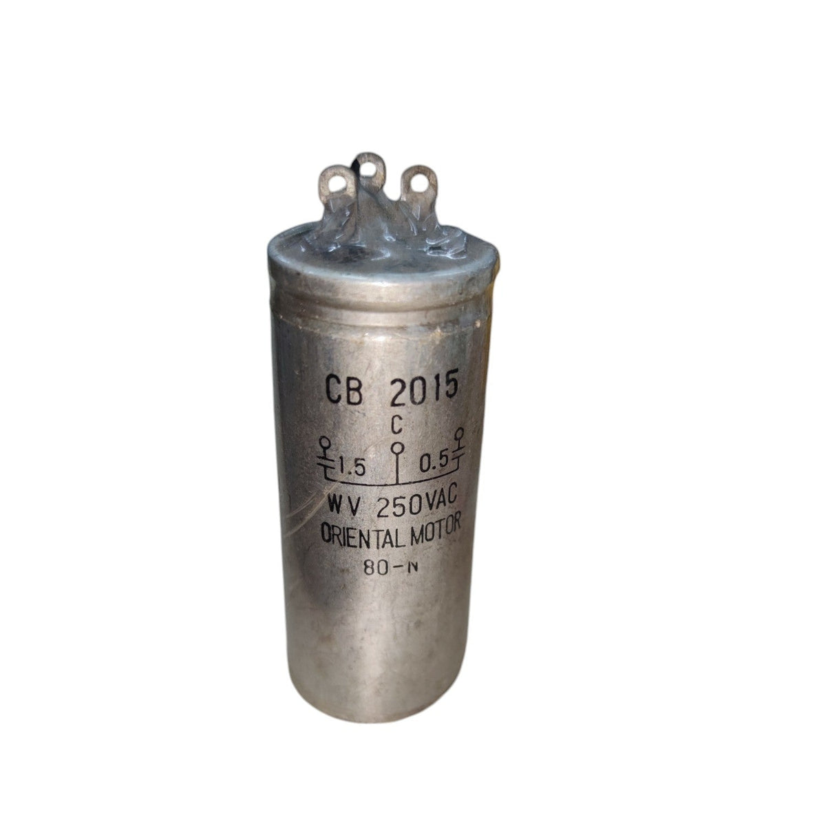CBB 250V AC capacitor replacement metal cylinder for electrical circuitry and motor applications
