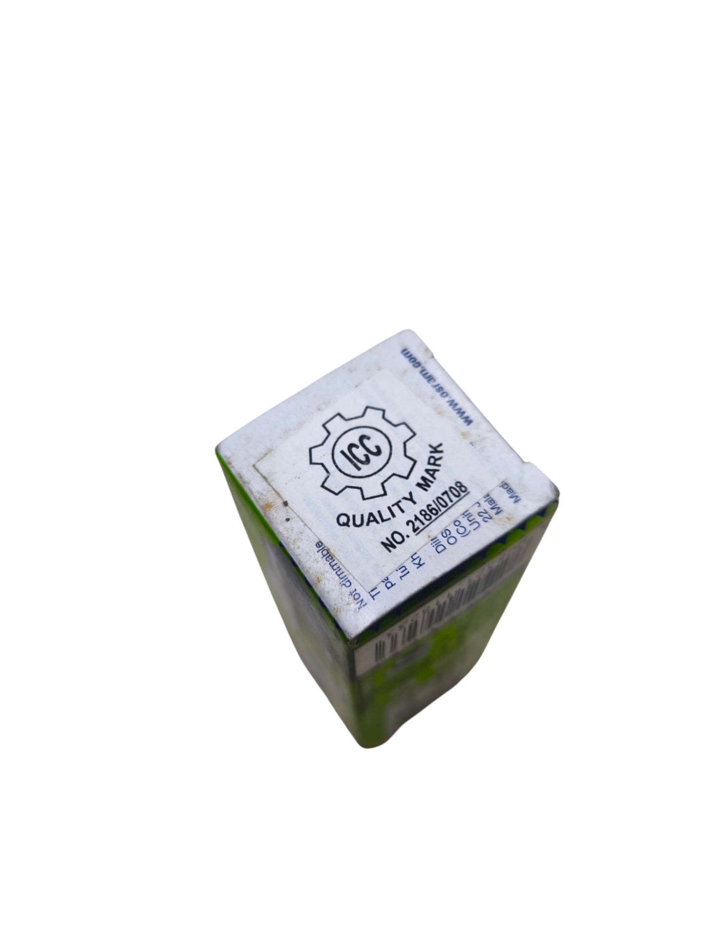 Osram 5W CFL 220V 2U Warm White compact fluorescent bulb packaging box