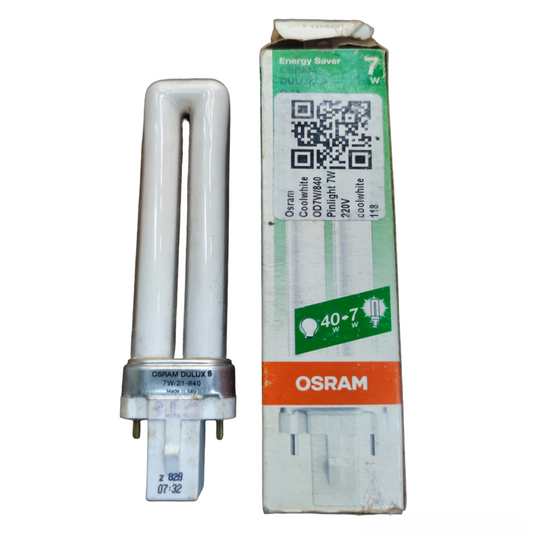 G23 pin base CFL replacement bulb compact fluorescent bulb with Osram packaging from China