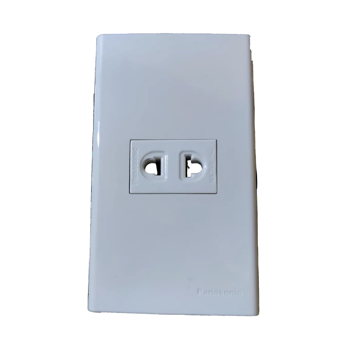 Panasonic 1 gang universal outlet for versatile power access in home or office settings