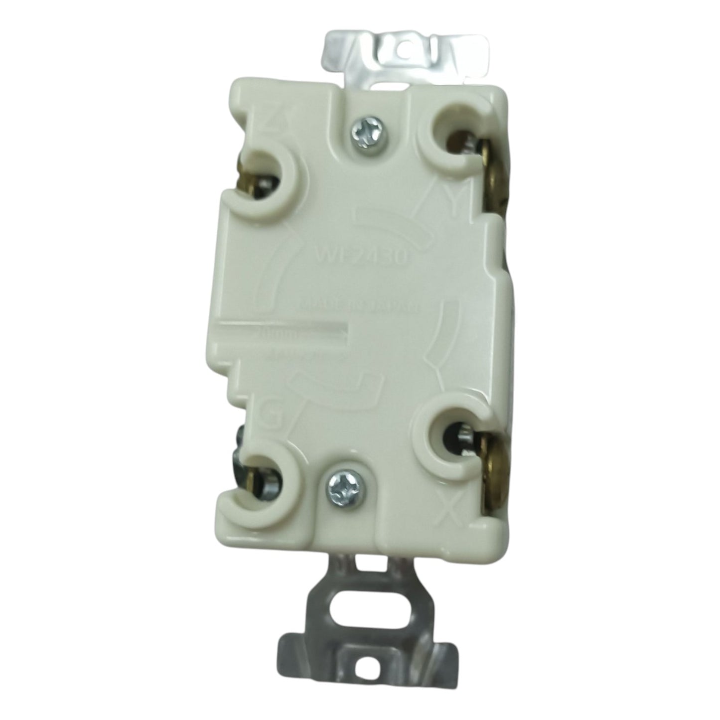 Panasonic 30A twist lock outlet designed for secure electrical connections in residential or commercial use