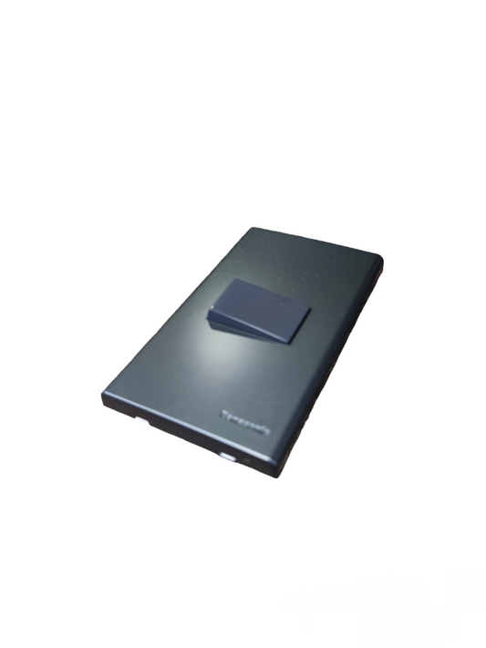Panasonic 4 way 1 Gang Switch 15A 220V Metallic in sleek black finish for efficient power control