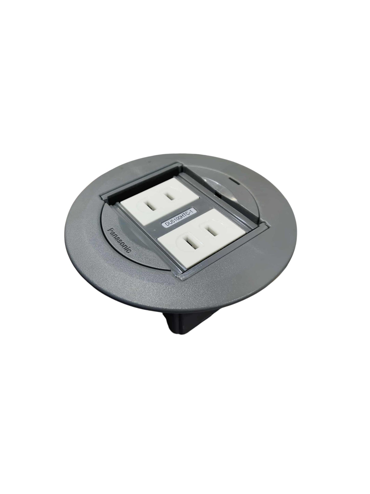 Panasonic floor outlet 2 gang GRAY 220V 16A designed for easy access in workspaces