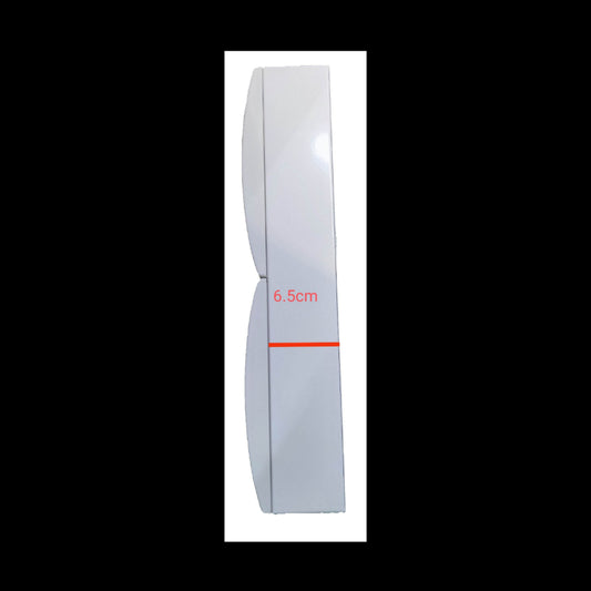 Side view of Panasonic Panel Board 50A 2 Pole Main electrical circuitry part in white