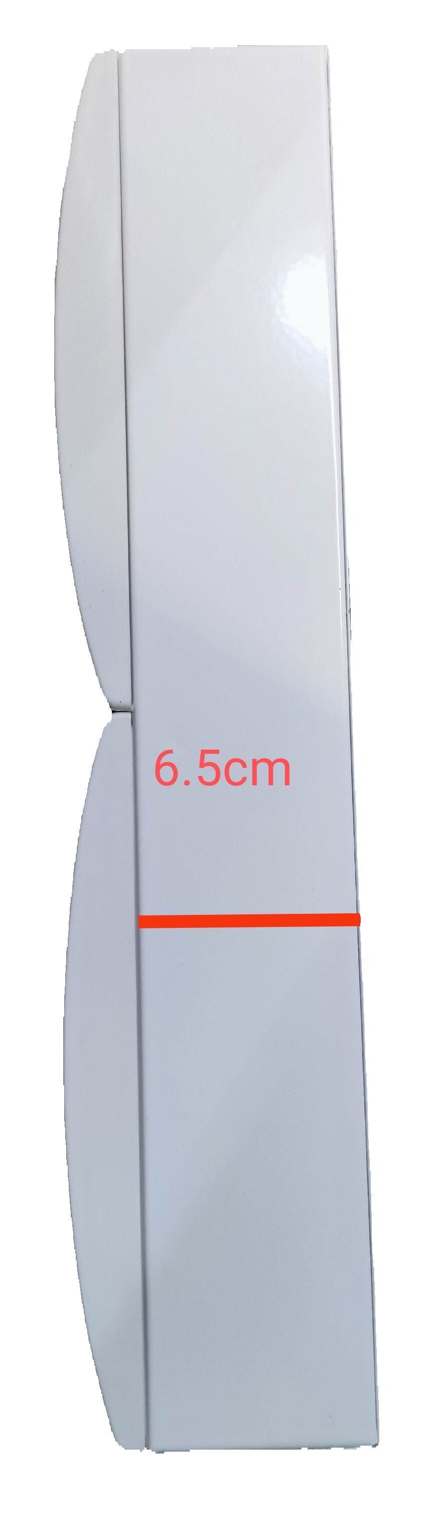 Side view of Panel Board 80A 1 Pole DZ158 electrical component by Chint and ZY measuring 6.5 cm