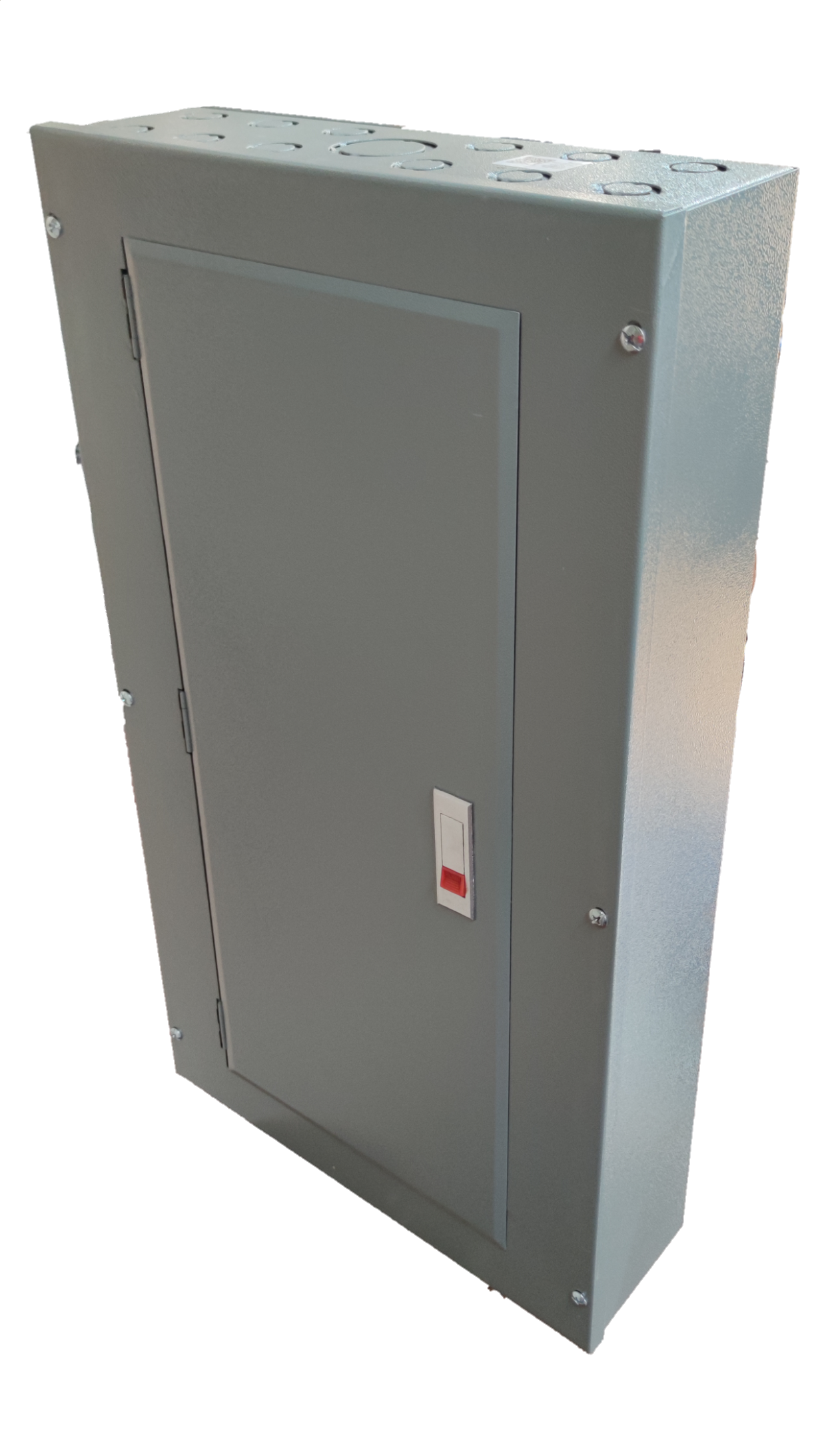 Gray metal Panel Board TQD Main 3 Pole 8 Branches electrical circuitry enclosure box